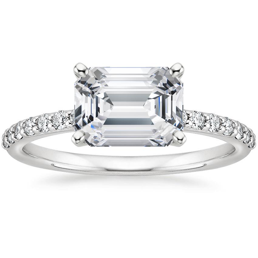 Celebrity Inspired Emerald Cut Engagement Rings | Brilliant Earth