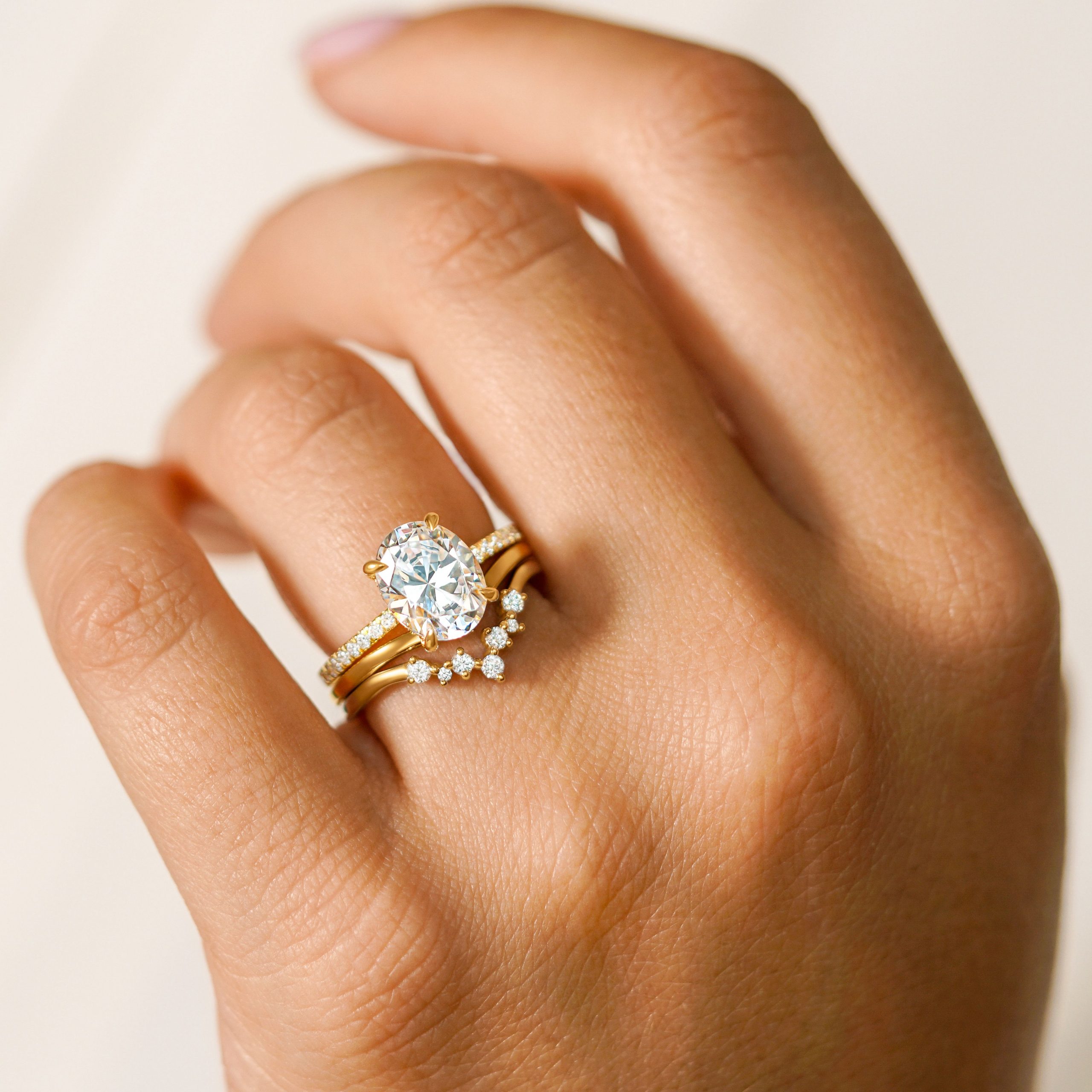12 Stacked Wedding Ring Ideas to Complete Your Bridal Look