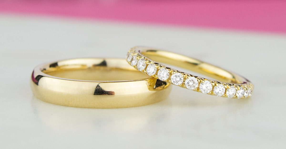 10 Gender Neutral Wedding Rings You'll Love