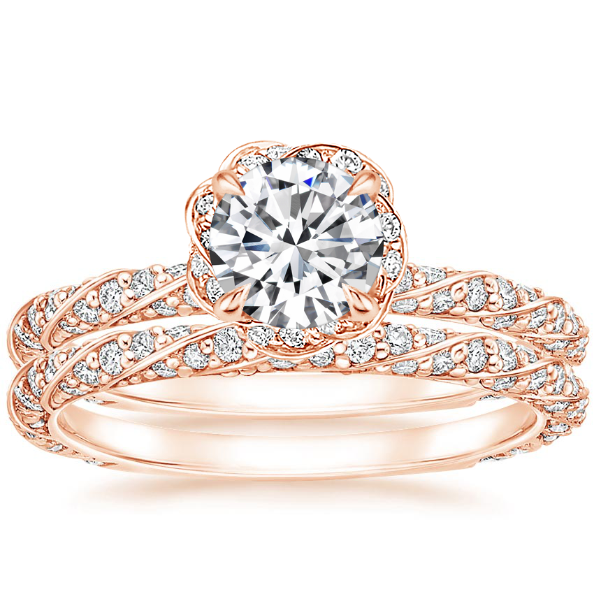 Most Popular Wedding Bands for Halo Rings