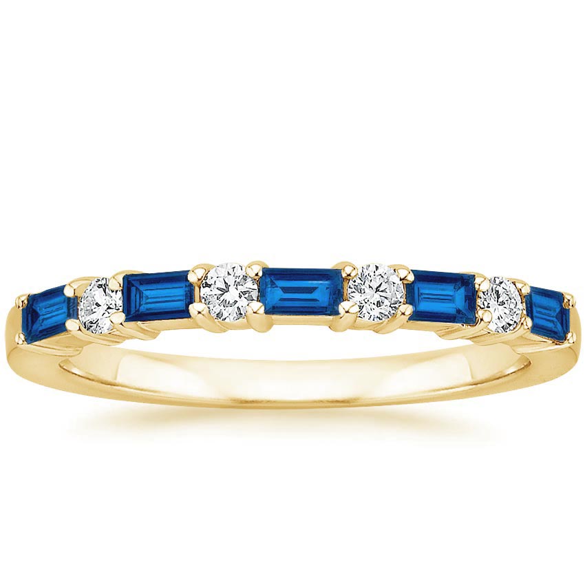 sapphire diamond ring band