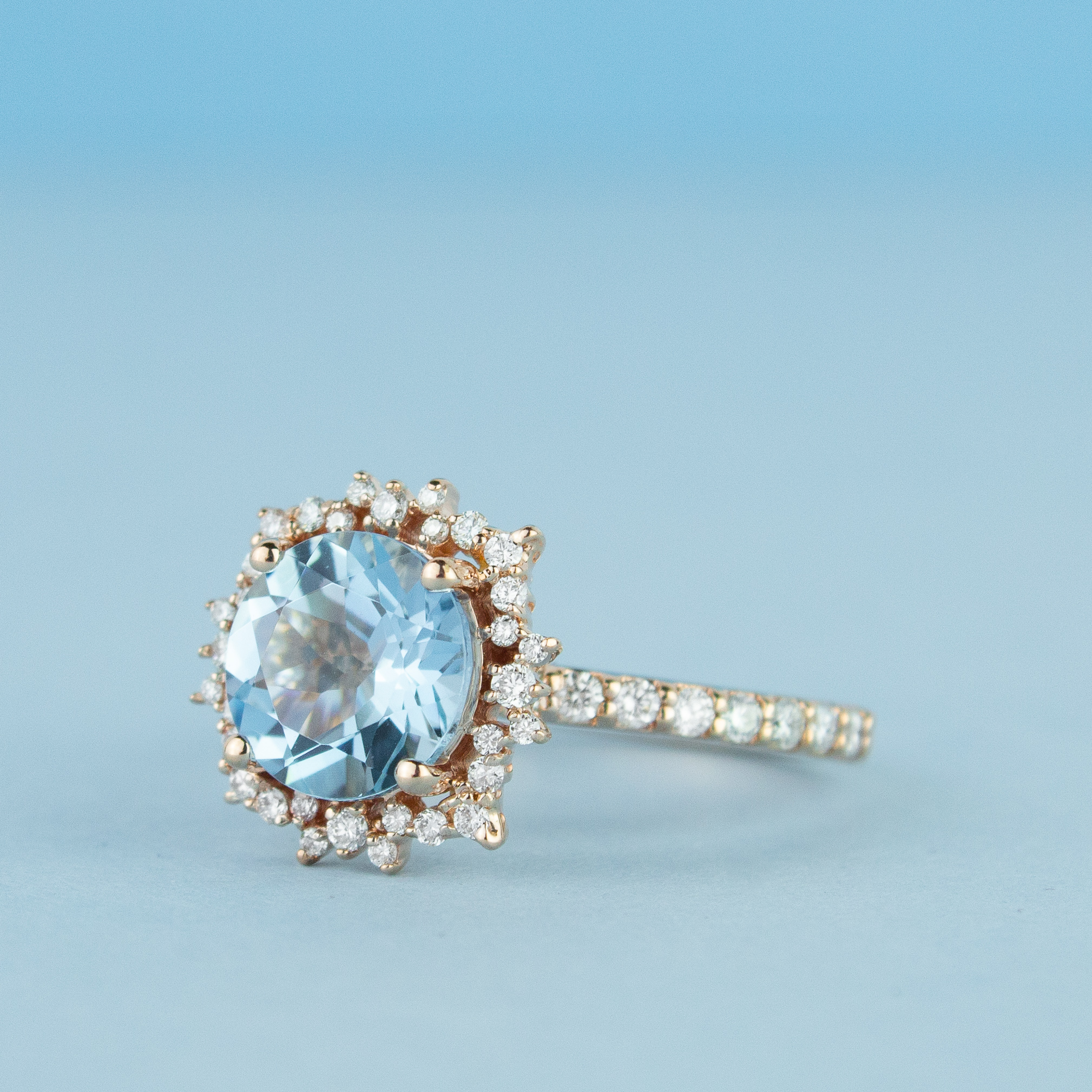 Aquamarine Birthstone Jewelry Brilliant Earth