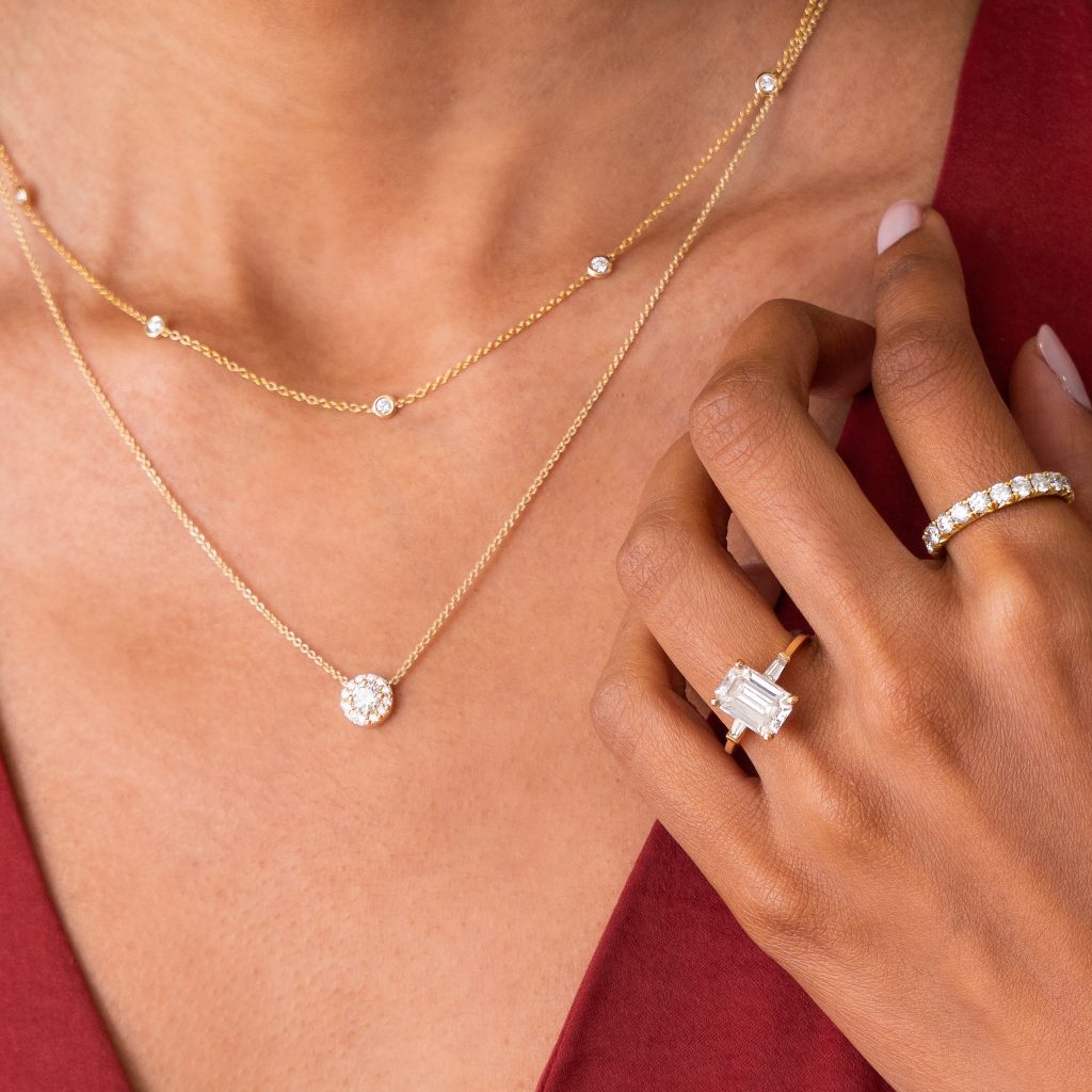 3 Ways to Layer a Diamond Necklace - Only Natural Diamonds