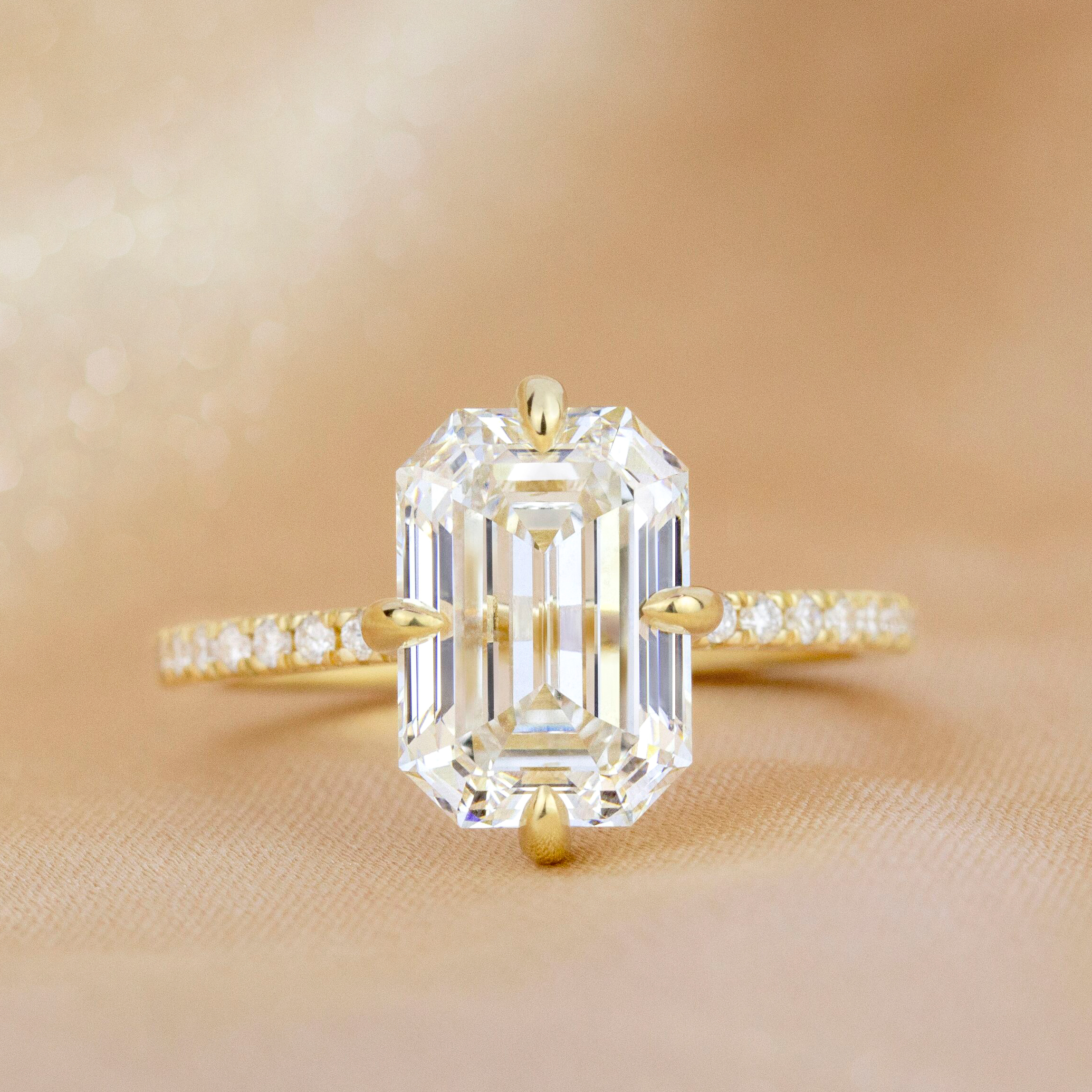 8 Stunning Emerald Diamond Rings - Brilliant Earth Blog