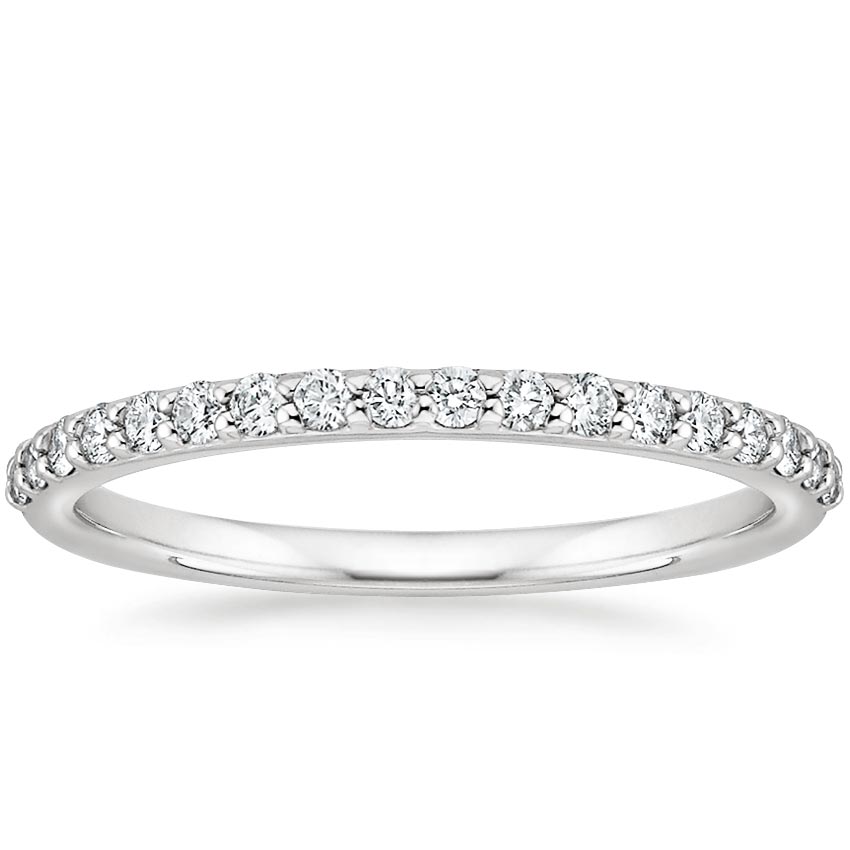 white gold diamond wedding bands for women