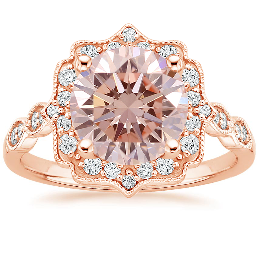 Brilliant Earth Create Your Own Pink Gemstone Engagement Ring