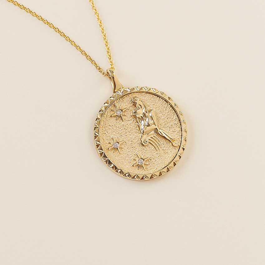 Gubelin Gold Virgo Zodiac Sign Pendant Necklace | Virgo necklace, Gemini  necklaces, Virgo jewelry