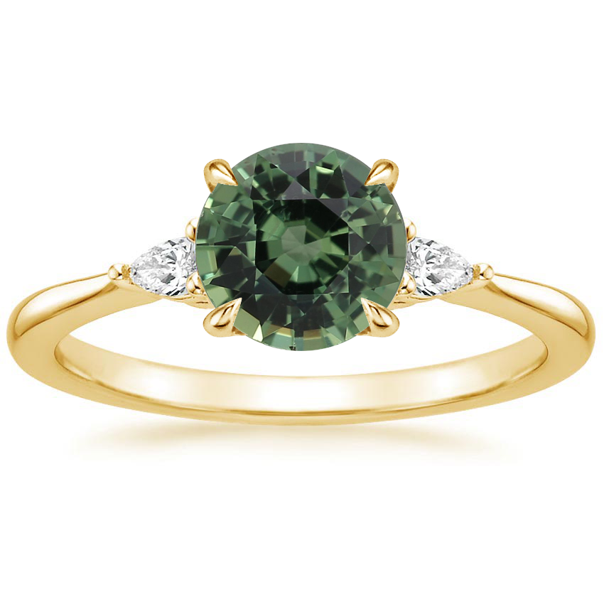 Emerald Green Ring, Green Emerald Color Ring, Dark Green Rings, Oval G -  Urban Carats