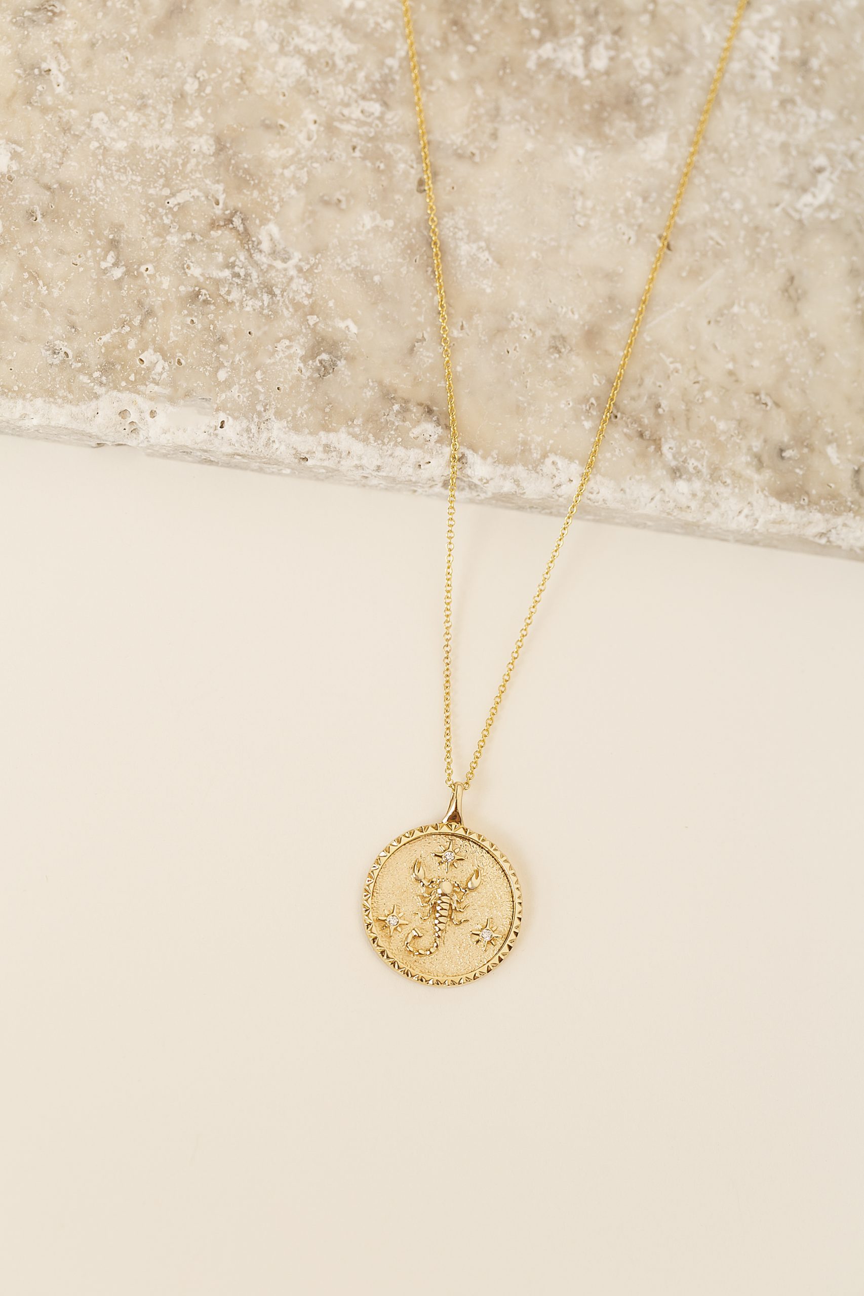 20210629-FLUFF-BE4D505-Scorpio-Diamond-Pendant-YG-FJ-necklace-product ...