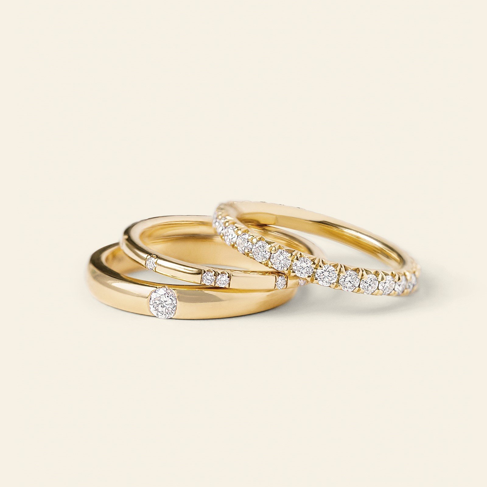 Wedding rings without deals stones