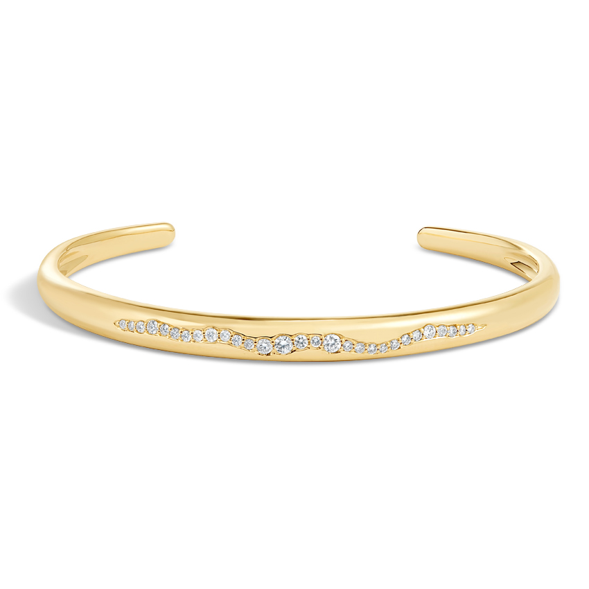 Fairmined Tierra Diamond Cuff Bracelet