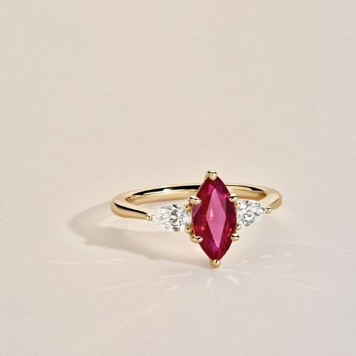 Ruby hot sale red birthstone