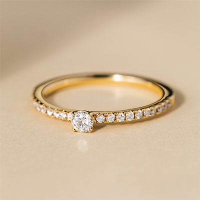 ASHI Toi Et Moi Diamond Fashion Open Ring 369E5MEFHYG - Michael Eller  Diamonds