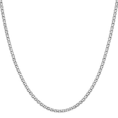 Necklace chain hot sale length men