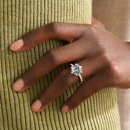 Flower Engagement Rings