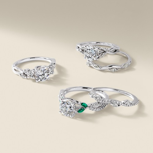 Nature Inspired Engagement Rings