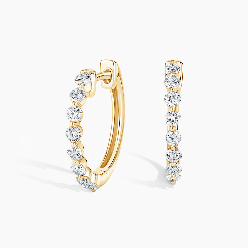 Marseille Diamond Hoop Earrings (1/2 ct. tw.)