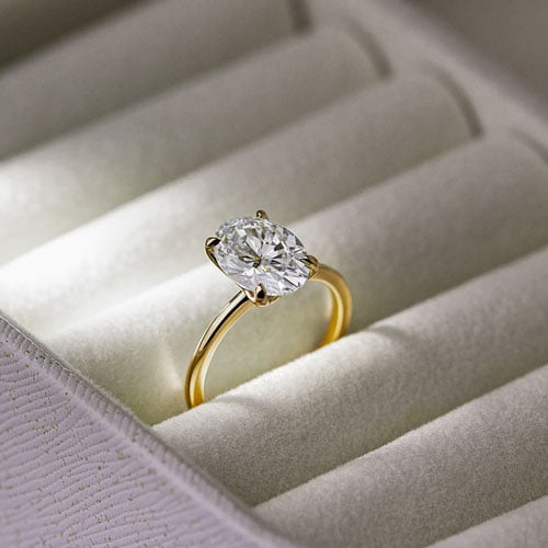 Simple Engagement Rings