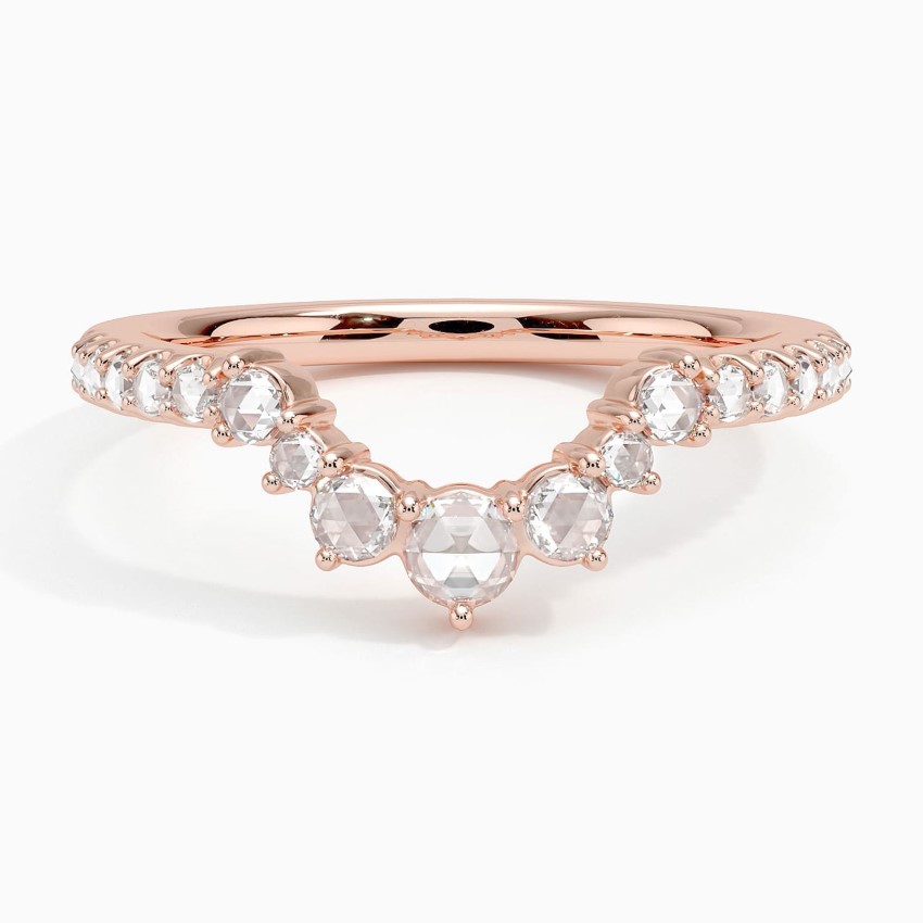 Rose Cut Contoured Diamond Ring (1/4 ct. tw.)