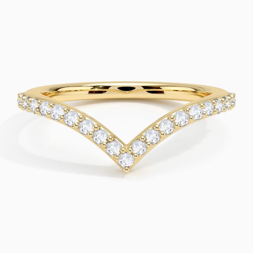 Elongated Luxe Flair Rose Cut Diamond Ring