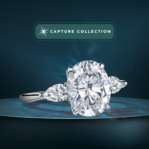 Carbon Capture Lab Diamond Engagement Ring