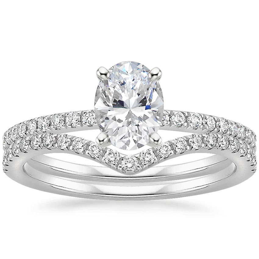 Ballad Diamond Ring with Flair Diamond Ring