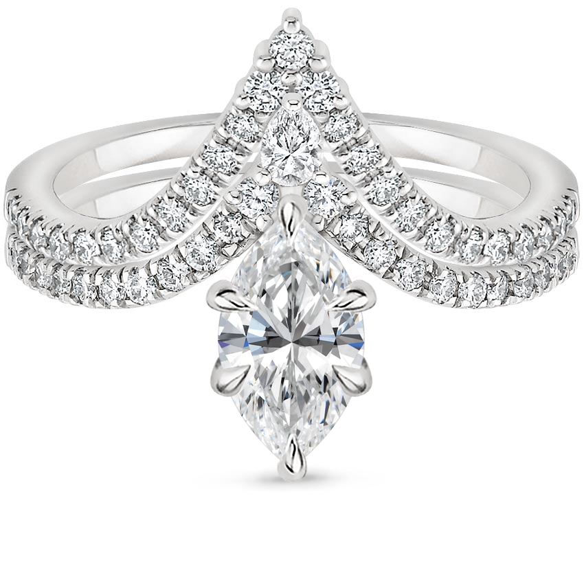 Nouveau Diamond Bridal Set