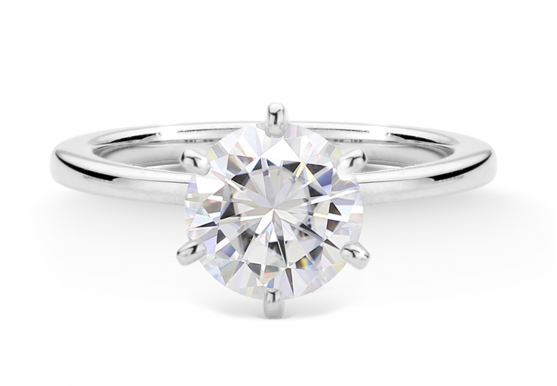 Moissanite vs. Diamond Brilliant Earth