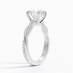Petite Twisted Vine Diamond Ring (1/8 ct. tw.) Petite Twisted Vine Diamond Ring (1/8 ct. tw.)