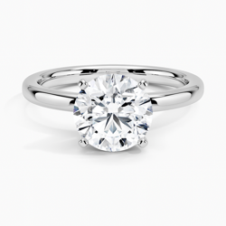 Comfort Fit 2mm Solitaire Ring Comfort Fit 2mm Solitaire Ring