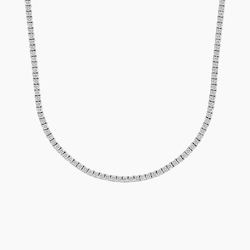 Three-Prong Lab Diamond Tennis Necklace (5 1/2 ct. tw.) in