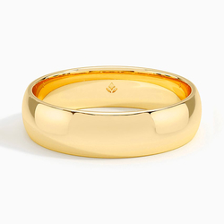18K Yellow Gold 2mm Comfort Fit Wedding Ring
