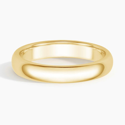 Comfort Fit 5mm Wedding Ring in 14K Yellow Gold | Brilliant Earth