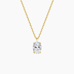 Diamond pendant necklace solitaire discount