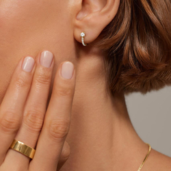 Taylor Lab Diamond Huggie Earrings (1/3 ct. tw.)