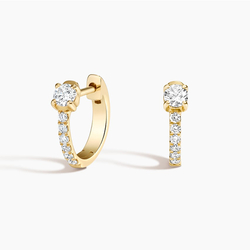 Taylor Lab Diamond Huggie Earrings (1/3 ct. tw.)