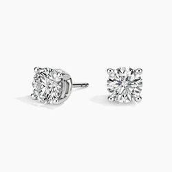 Perfect 4-Prong Certified Lab Diamond Stud Earrings (2 ct. tw.)