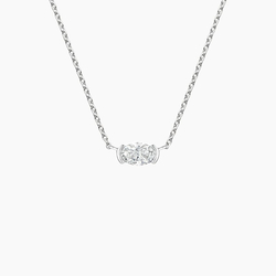 18K White Gold Cinzia Diamond Pendant 1 3 ct. tw. Brilliant Earth