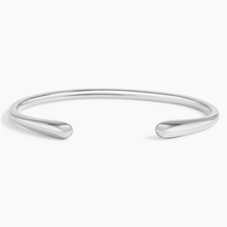 Silver Engravable Cuff Bracelet
