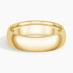 18K Yellow Gold 2mm Comfort Fit Wedding Ring