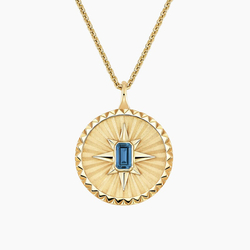 Pear Lab Emerald and Round Lab Diamond Toi et Moi Earrings (1/10 ct. tw.) in 14K Yellow Gold