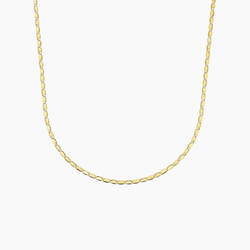 Dakota 18 in. Lightweight Wheat Chain Necklace (1.25mm) in 14K