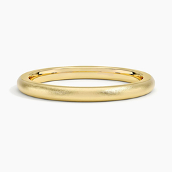 18K Yellow Gold 2mm Comfort Fit Wedding Ring
