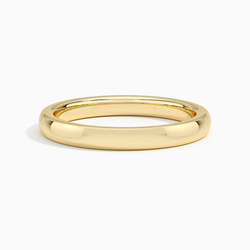 18K Yellow Gold 2mm Comfort Fit Wedding Ring