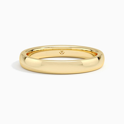 18K Yellow Gold 2mm Comfort Fit Wedding Ring