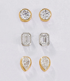 Brilliant earth diamond stud earrings online
