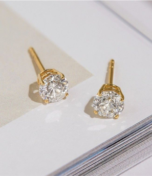 Brilliant earth diamond stud earrings shop