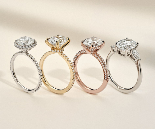 Platinum vs Gold Lab Diamond Rings: A Comprehensive Guide