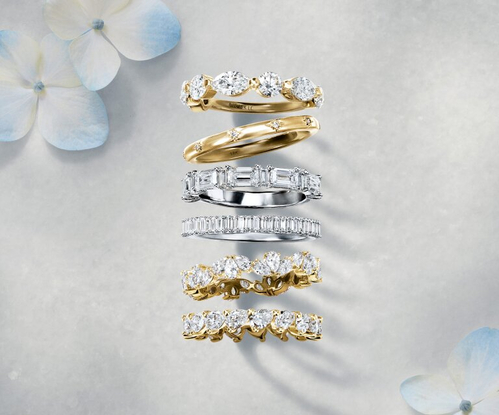 Band rings for on sale him and her