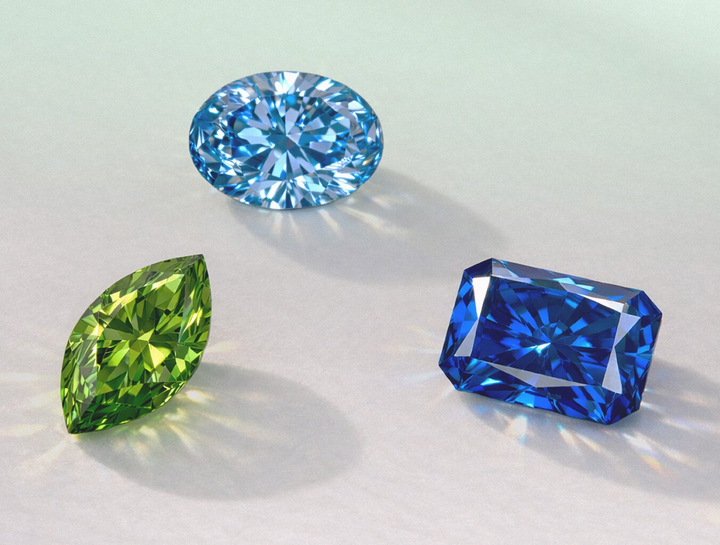 Elegant diamond jewelry on a hand